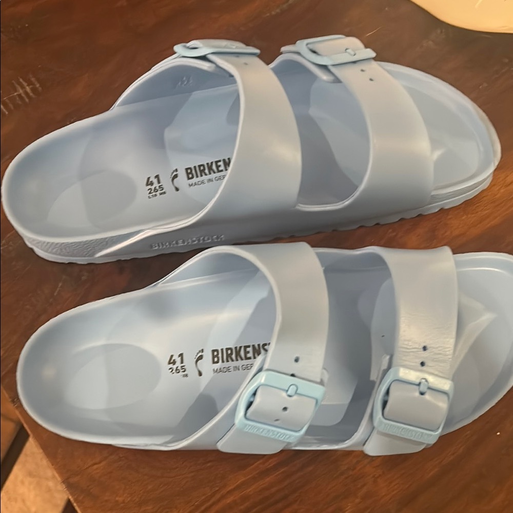 Birkenstock women’s Blue Sandals